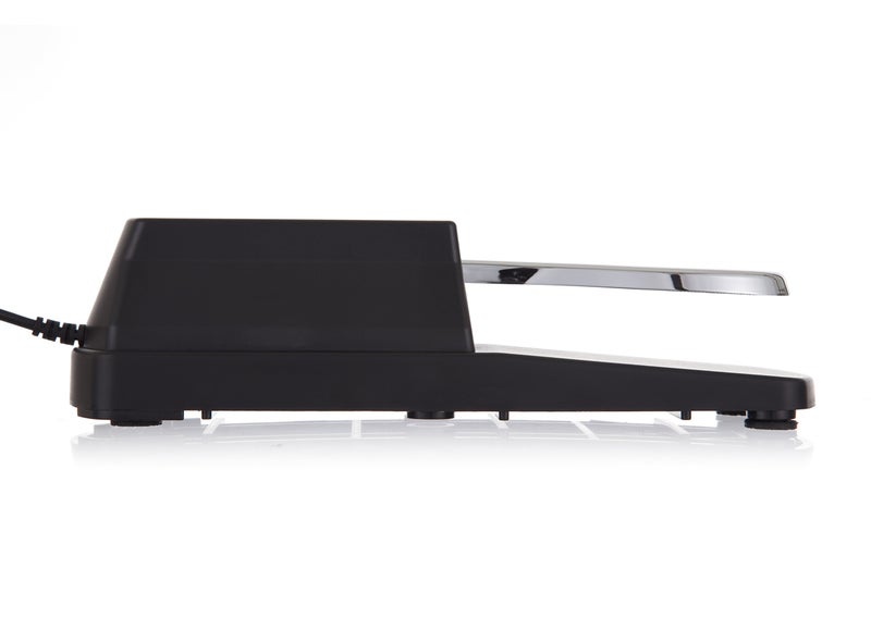 RockJam 6.35mm Sustain Pedal for Electronic Keyboards and Digital Pianos with Polarity Switch, Anti-Slip Rubber Bottom and 5.9 ft. Cable - Image 3